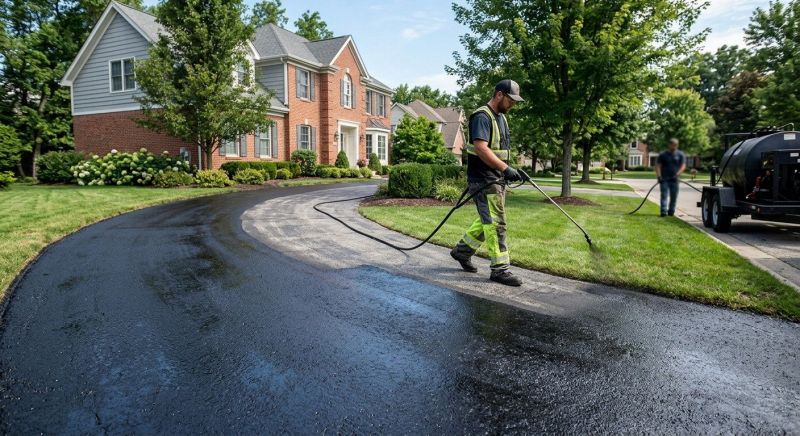 Driveway Slurry Sealing in Columbus, OH