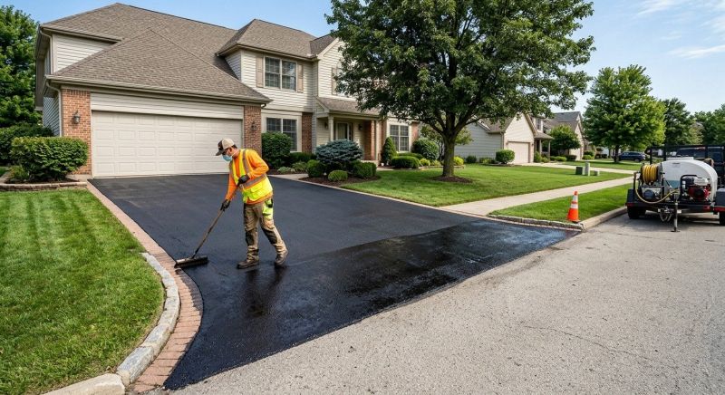 Residential Asphalt Sealing in Grand Rapids, MI